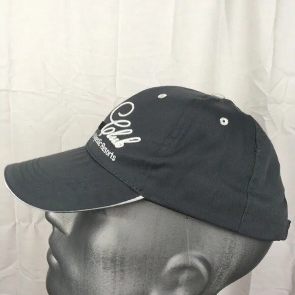 Elegance Club Majestic Resorts Hat Dark Gray Snapback Adjustable Travel Resort